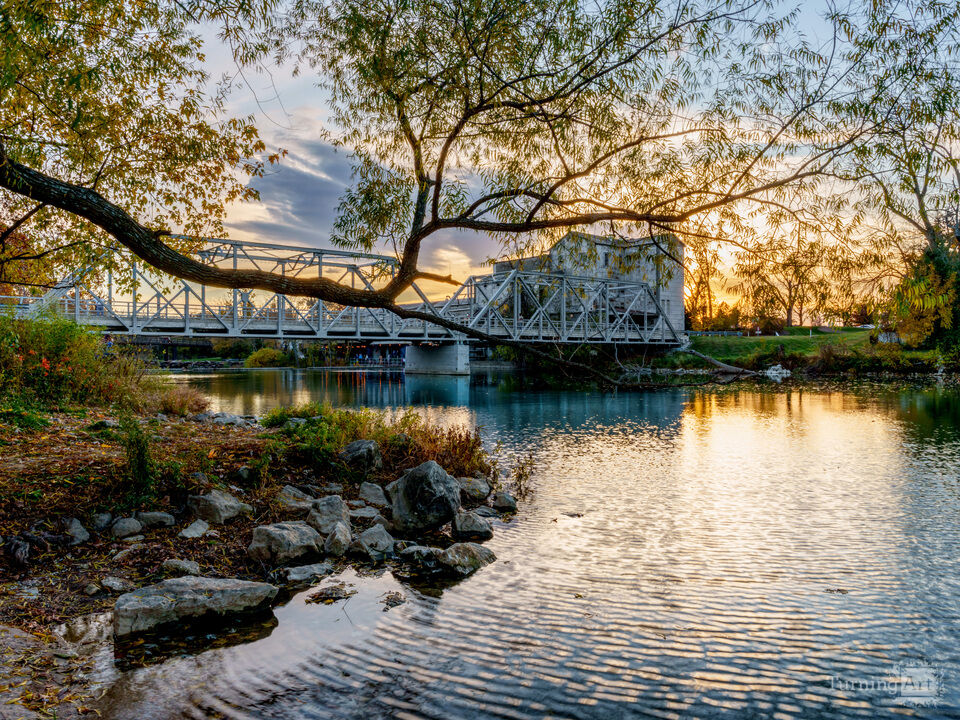 Ozark Missouri History At Sunset