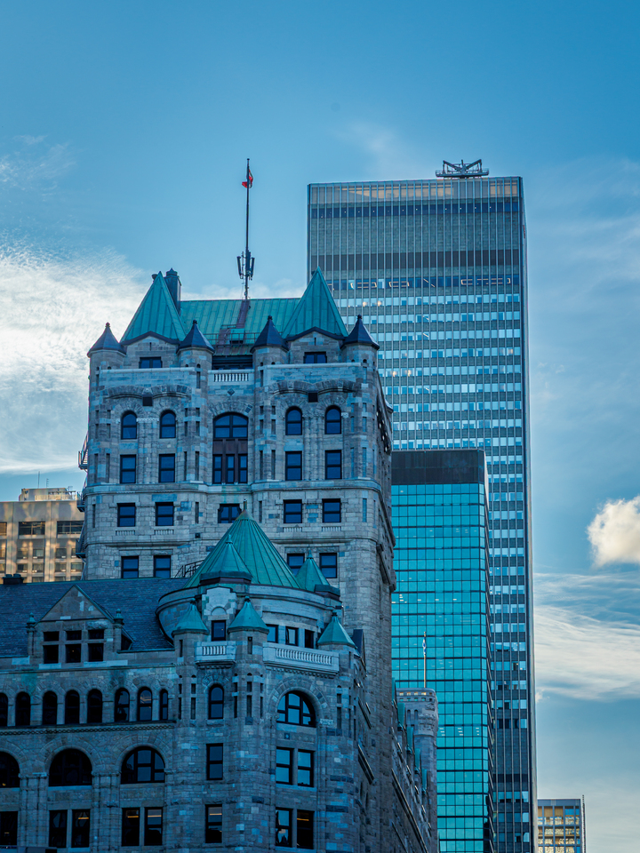Contrasting New And Old