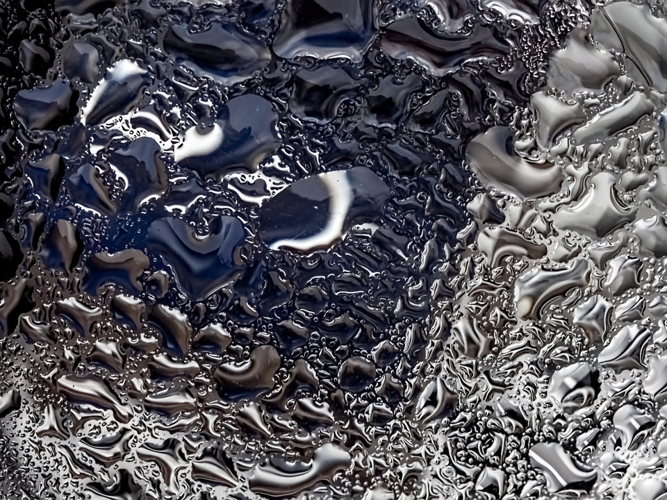 Raindrops on Glass
