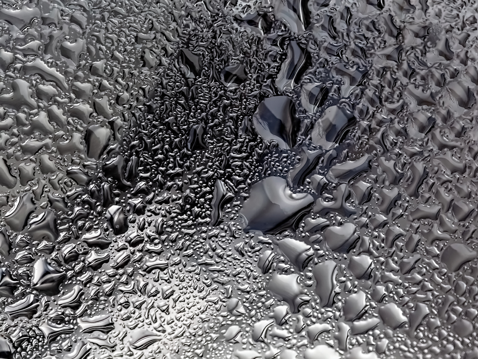 Raindrops on Glass