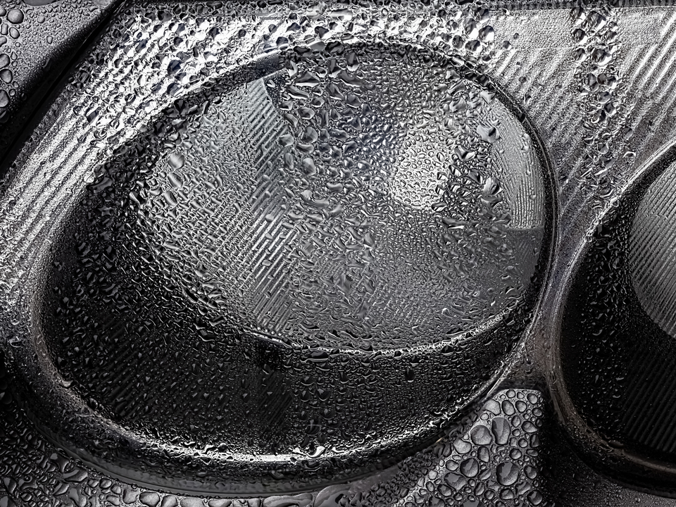 Raindrops on Car