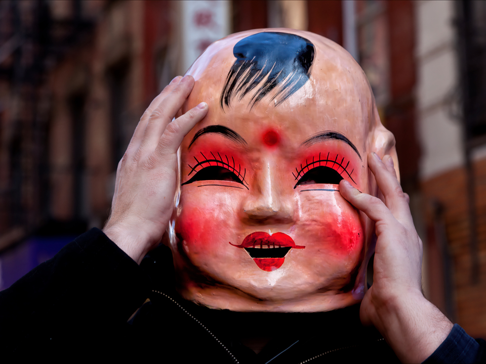 Lunar New Year NYC Chinatown 2012 - Mask