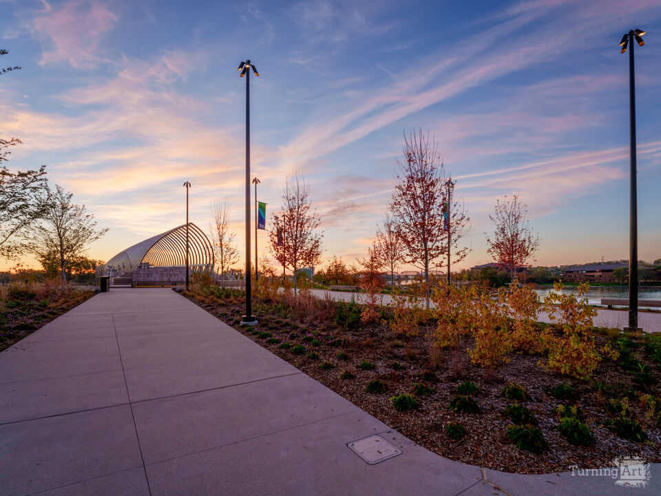 Omaha Sunrise In A Sea Of Color