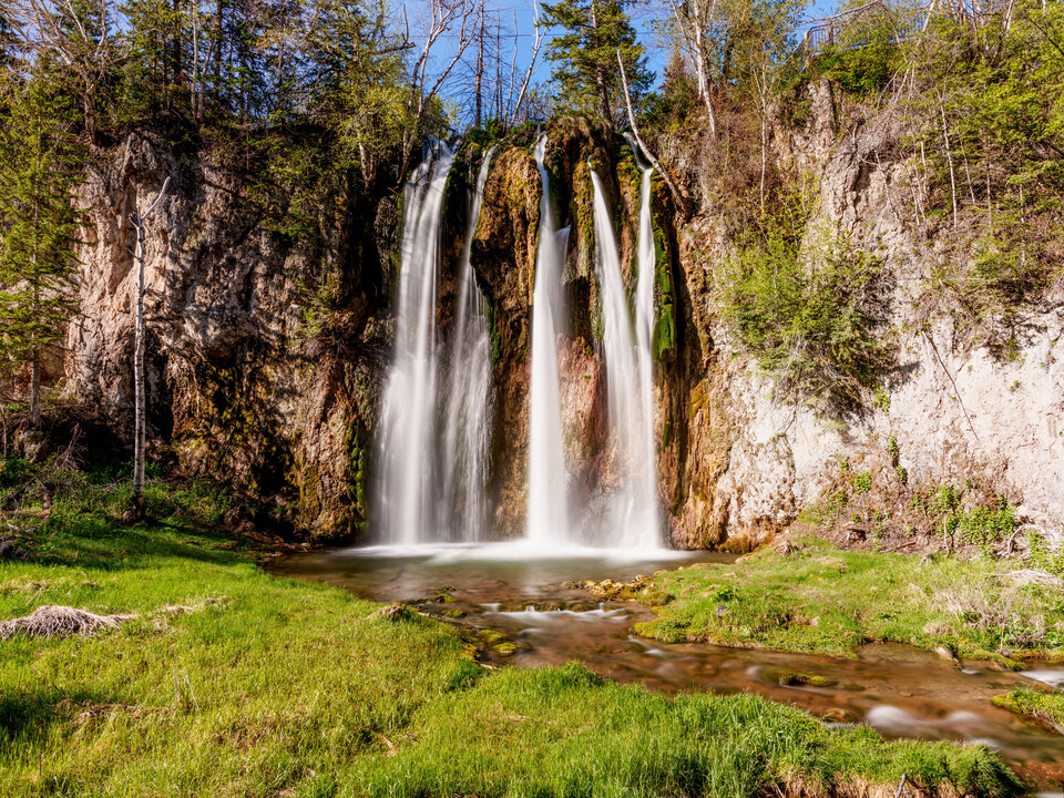 Morning At Spearfish Falls South Dakota