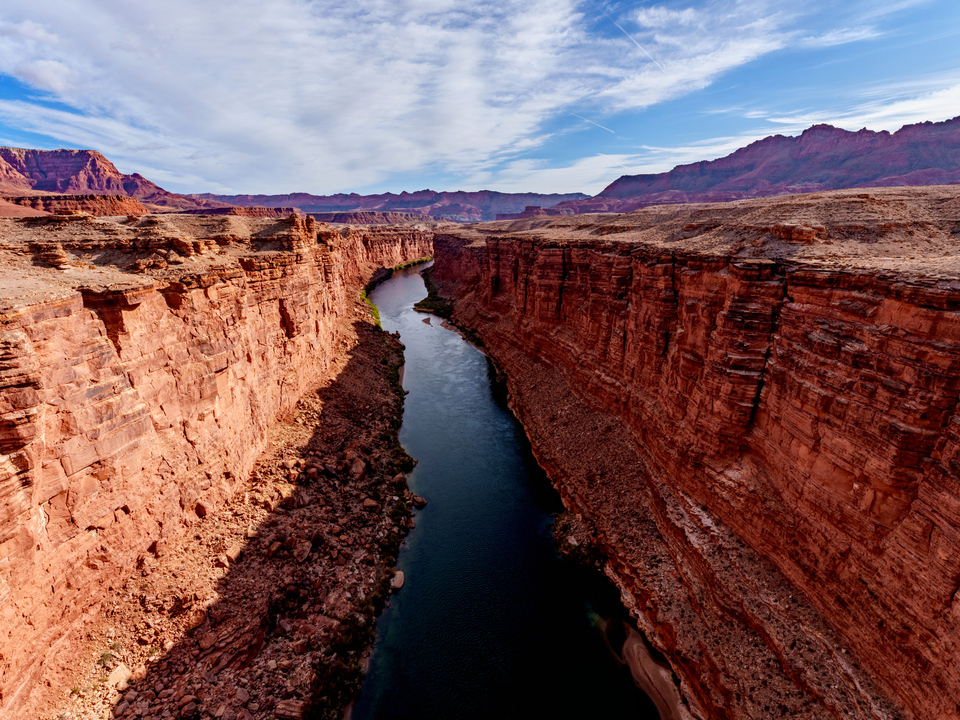 Looking Down Marble Canyon