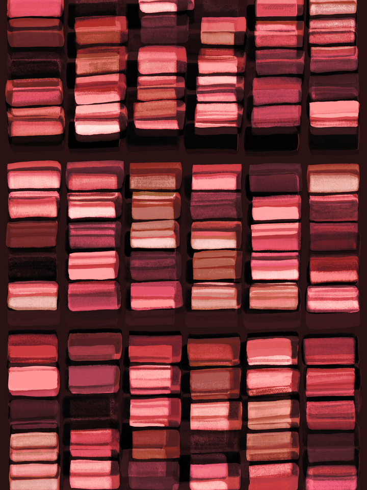 COLORBLOCK GRID INVERTED 7 - ABSTRACT PAINTING