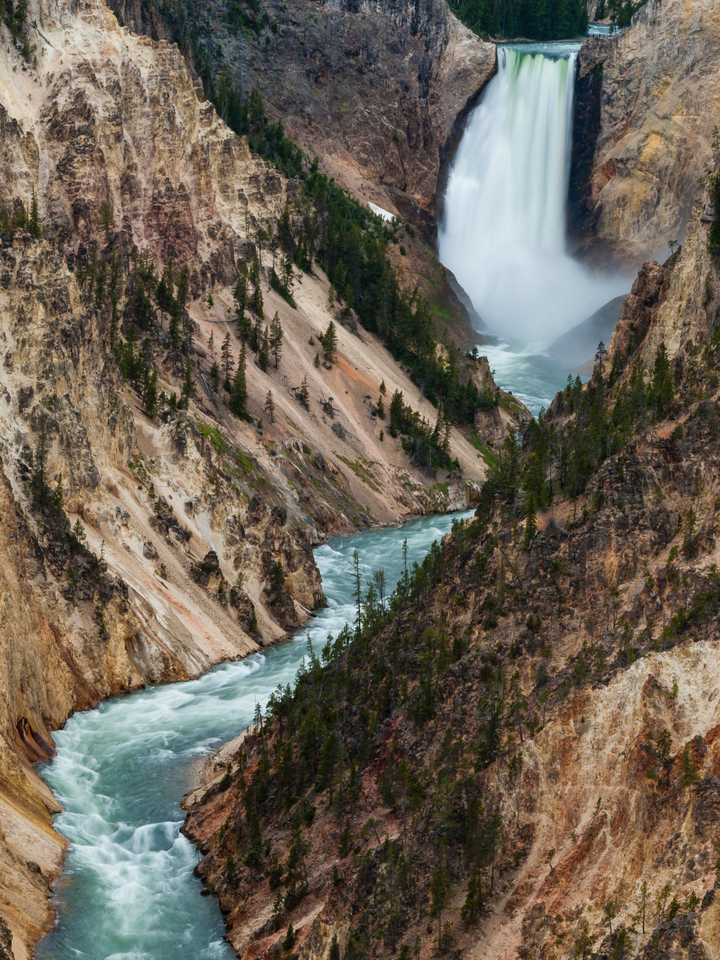 Lower Falls of the Yellowstone Grand Canyon