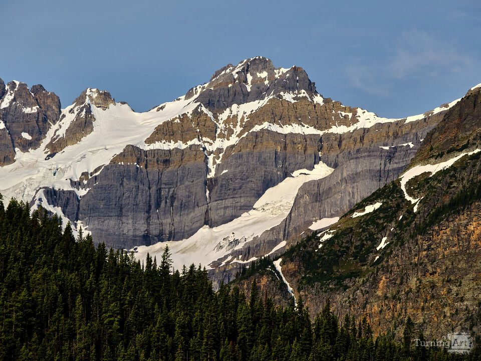Mountains and Valleys in the Canadian Rockies