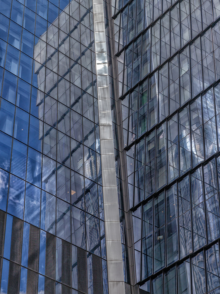 Reflective Glass High Rise - Hudson Yards NYC