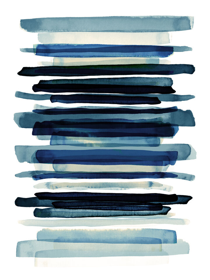 CHECKS AND BALANCES 1 ABSTRACT BRUSHSTROKES PAINTING
