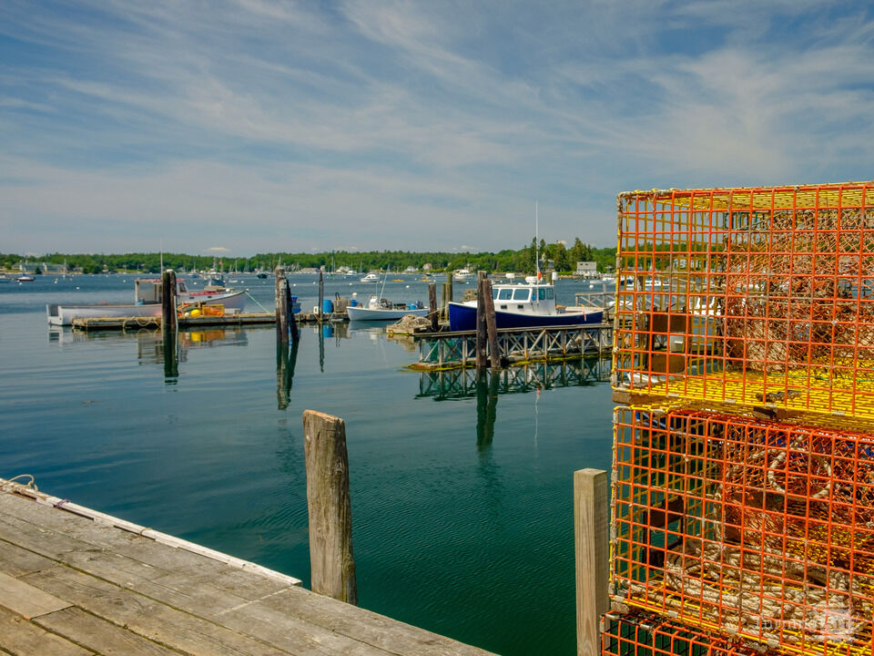 Colorful Lobster Floats, Boothbay Maine