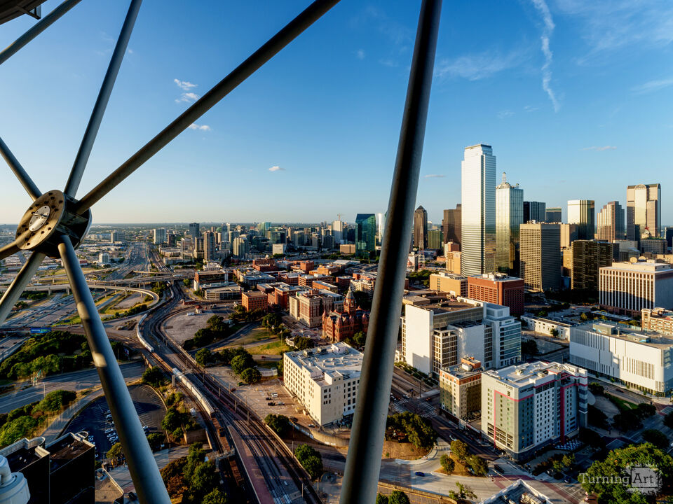 Dallas Evening From Reunion Tower