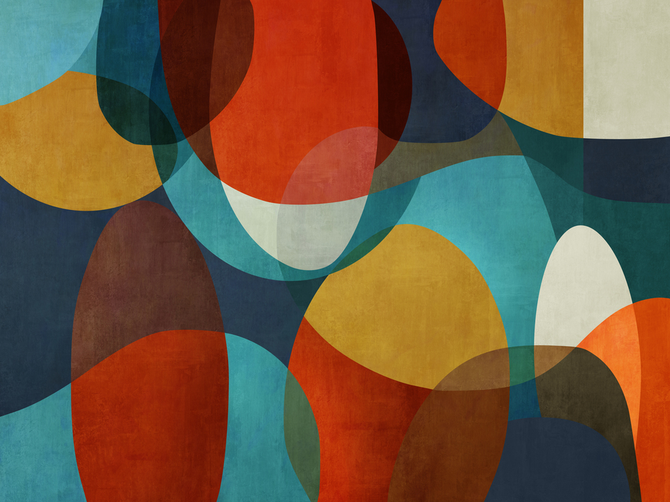 Abstract Rounded Shapes