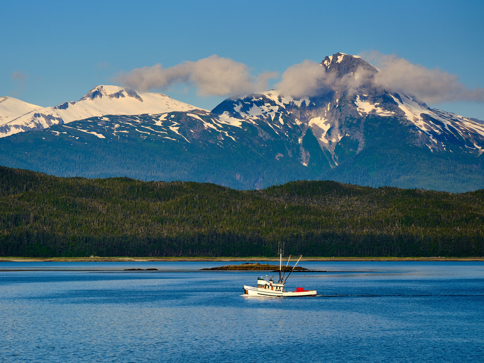 Inbound Lobster Trawler, Haines AK