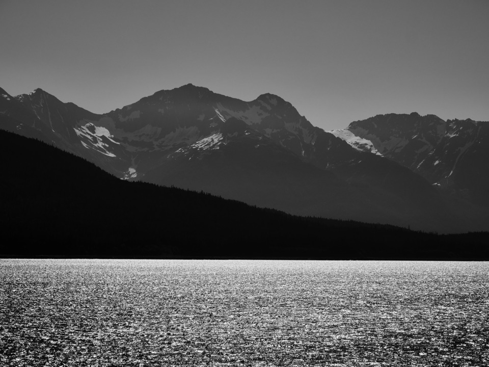 Mountains Around Chilkoot Sound, Haines AK