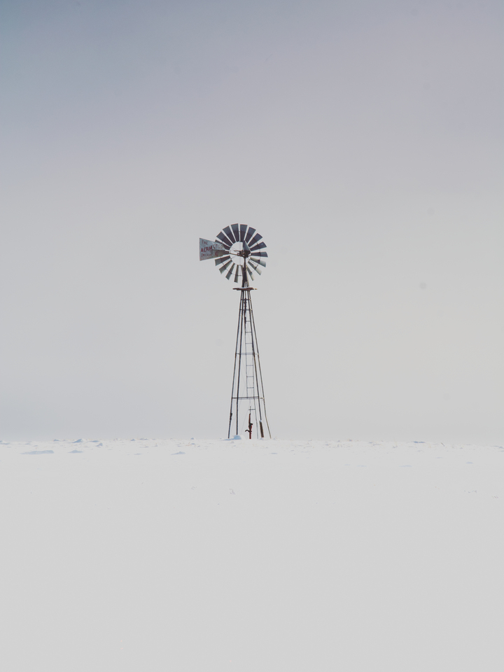 Winter Windmill