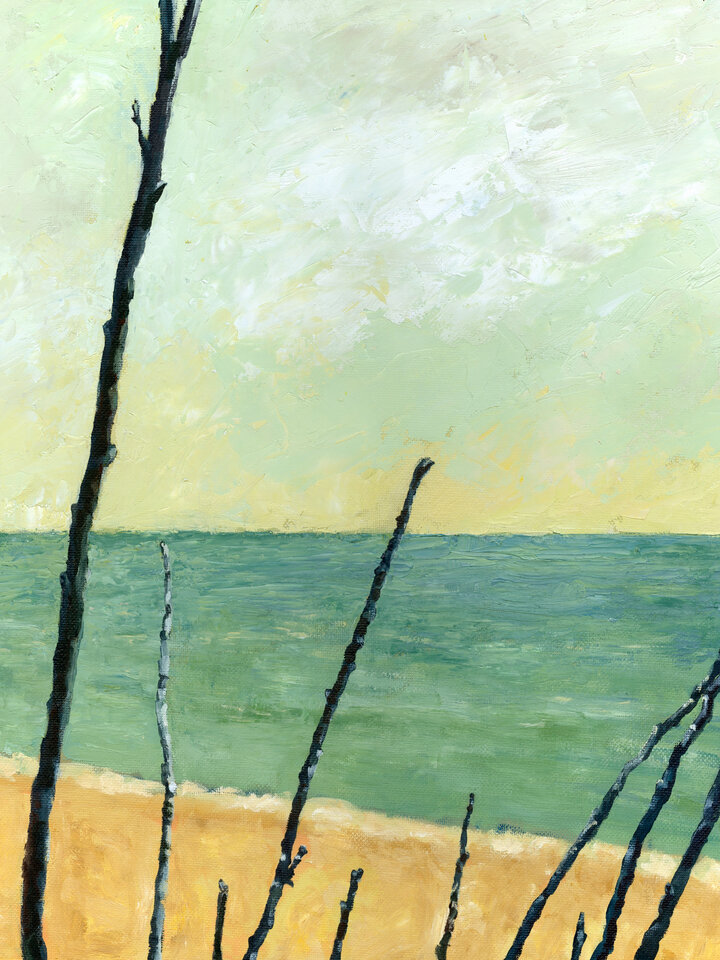 Branches on the Beach Vertical