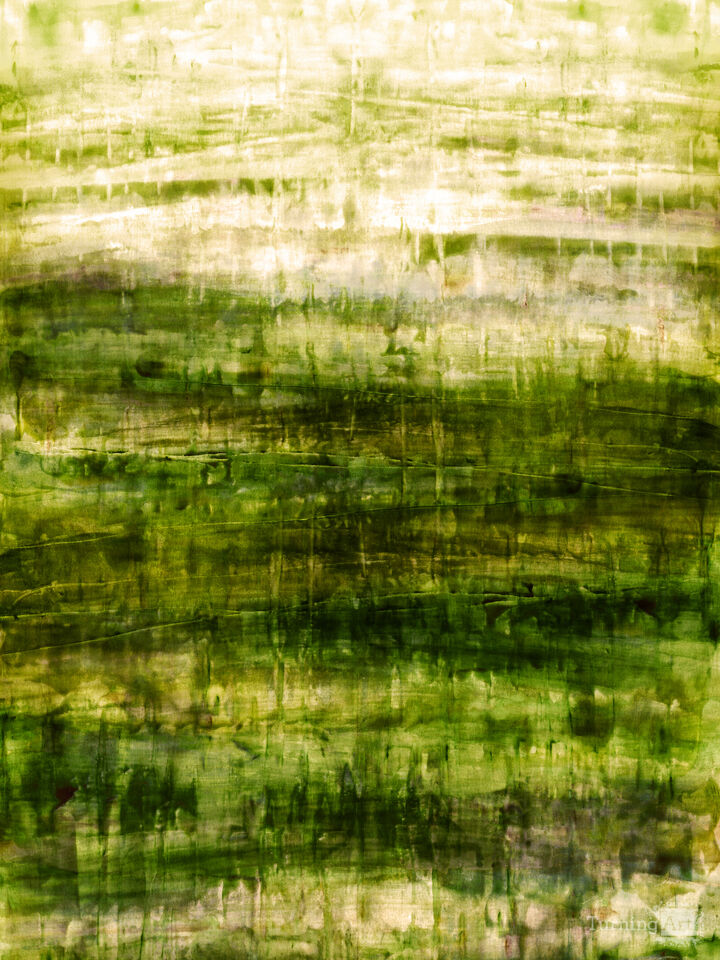 REVERBERATIONS 3 ABSTRACT COLORFUL LANDSCAPE PAINTING