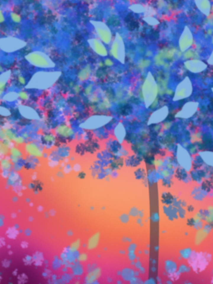 Blue Tree