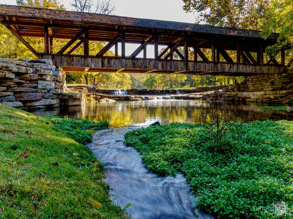 Autumn Morning At Long Pine Crossing