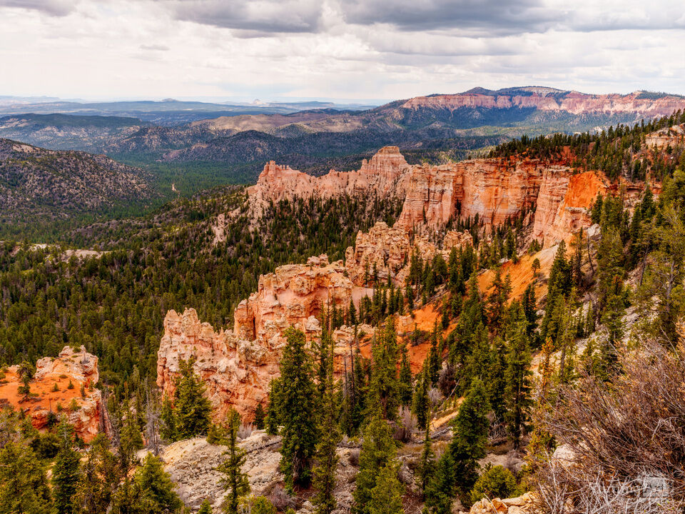 Farview Point Scene Bryce Canyon