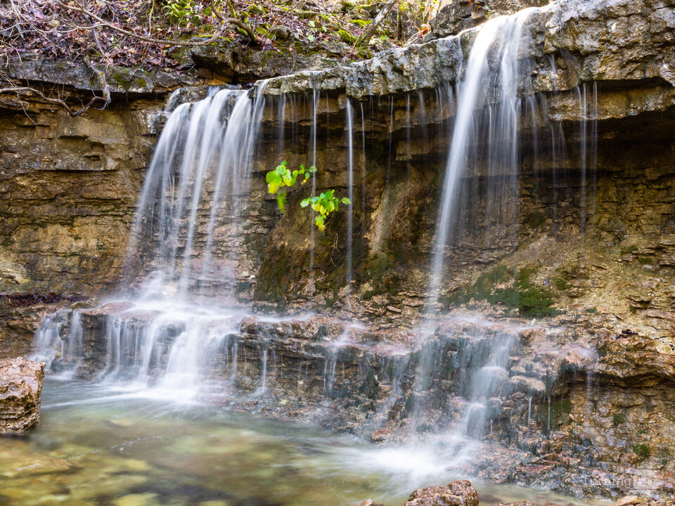 Ozarks Henning Conservation Waterfall