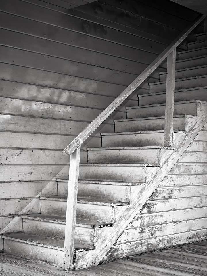 Abandoned Mining Office Steps