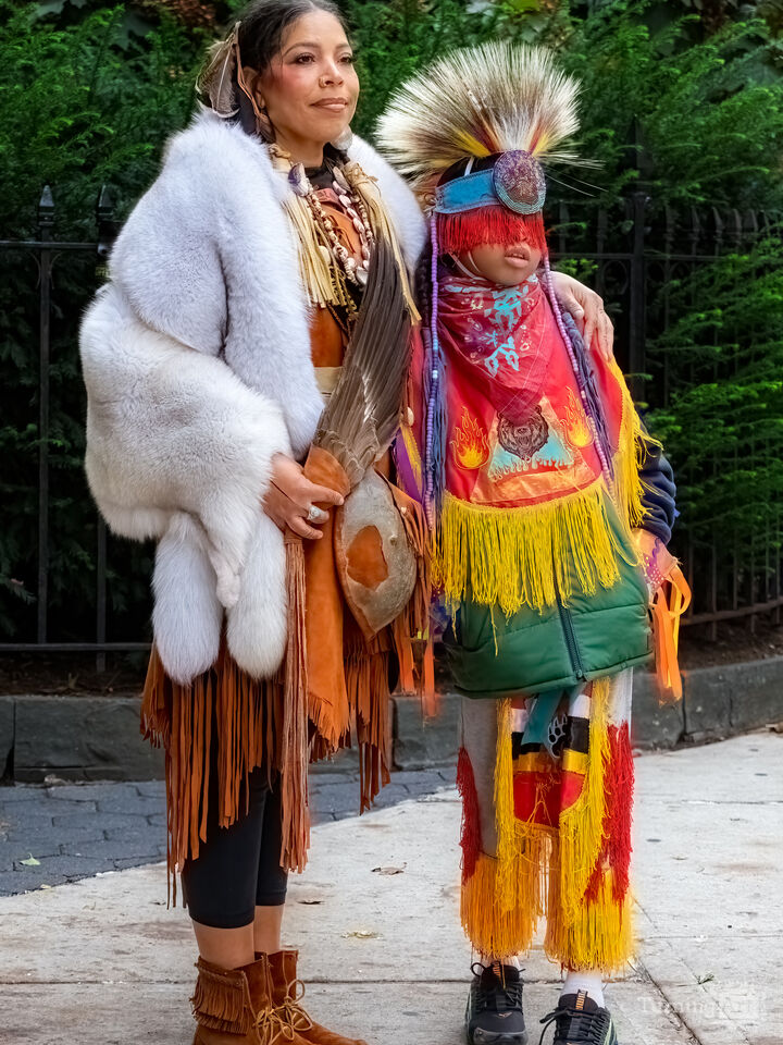 Indigenous Peoples Parade - Mother and Child