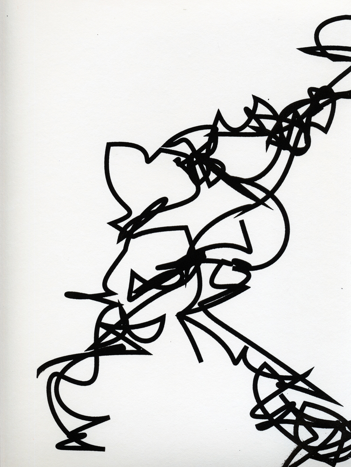 Pure Abstraction #6 (The Walking Man)