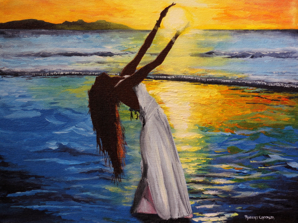 Barefoot at Dawn