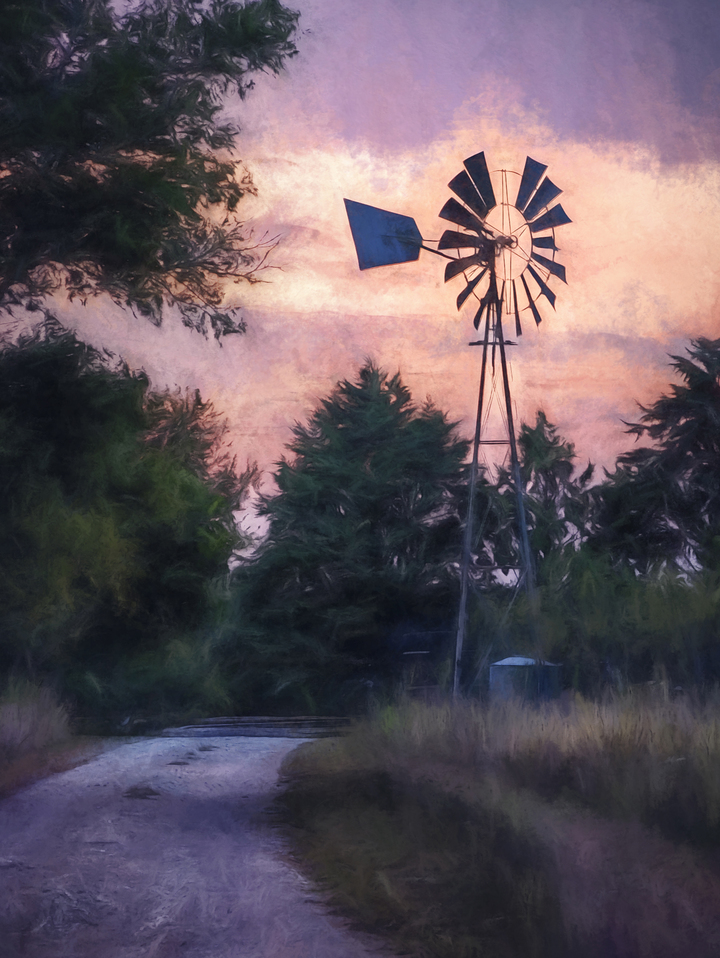 Hill Country Windmill