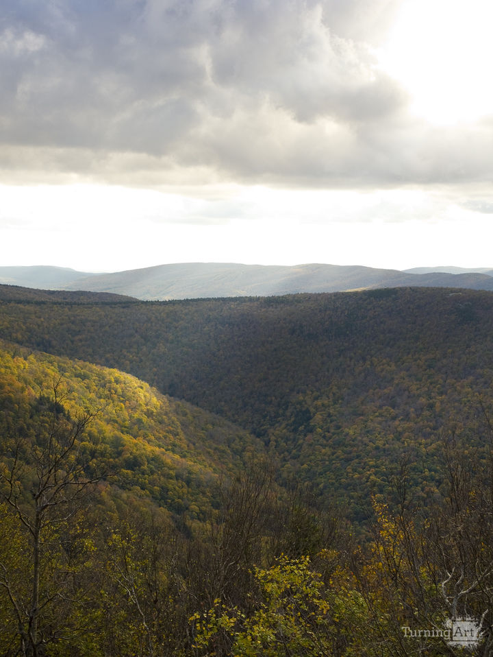 Autumn afternoon mount greylock