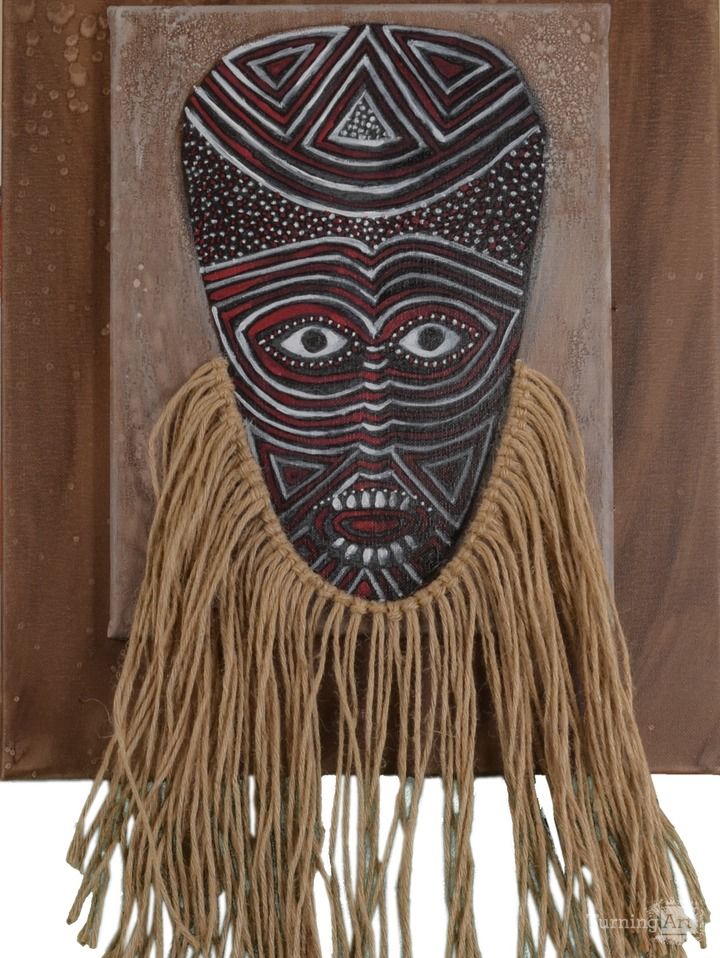 Zimbabwi tikishi mask