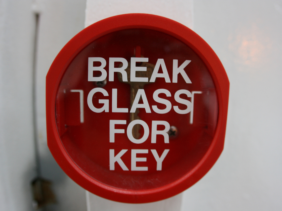 Break Glass For Key