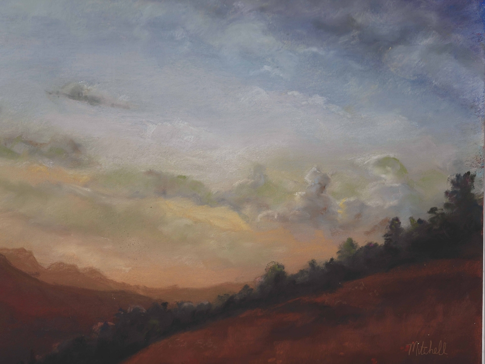 Tramonto nelle Montagne