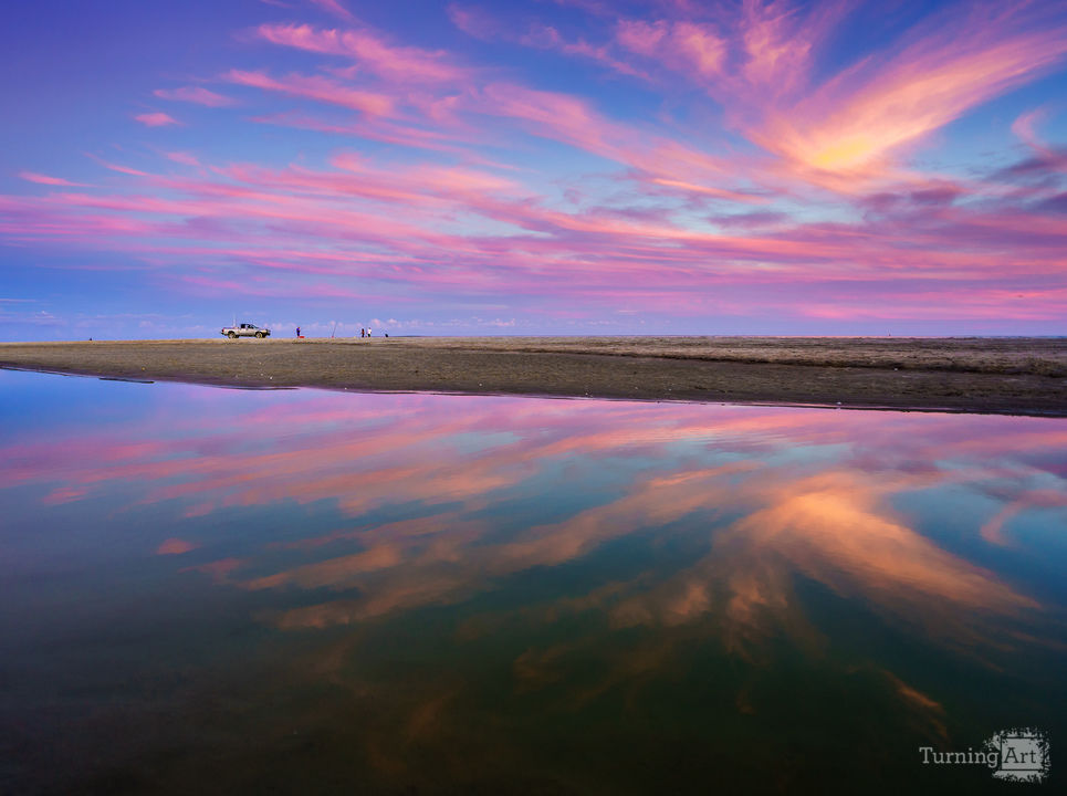 The point sunset