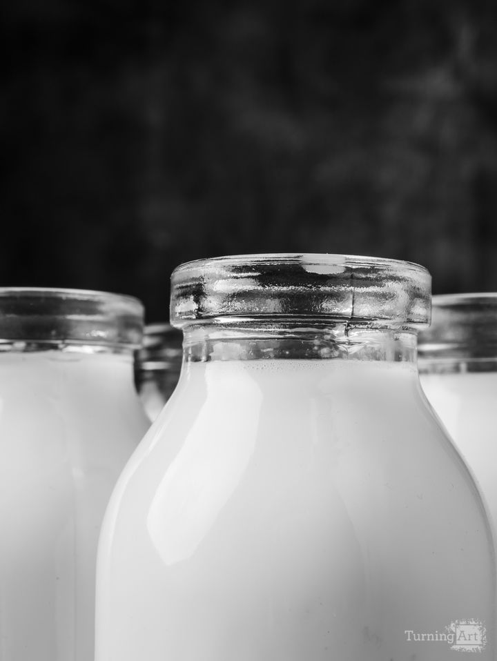 Vintage Milk Bottles
