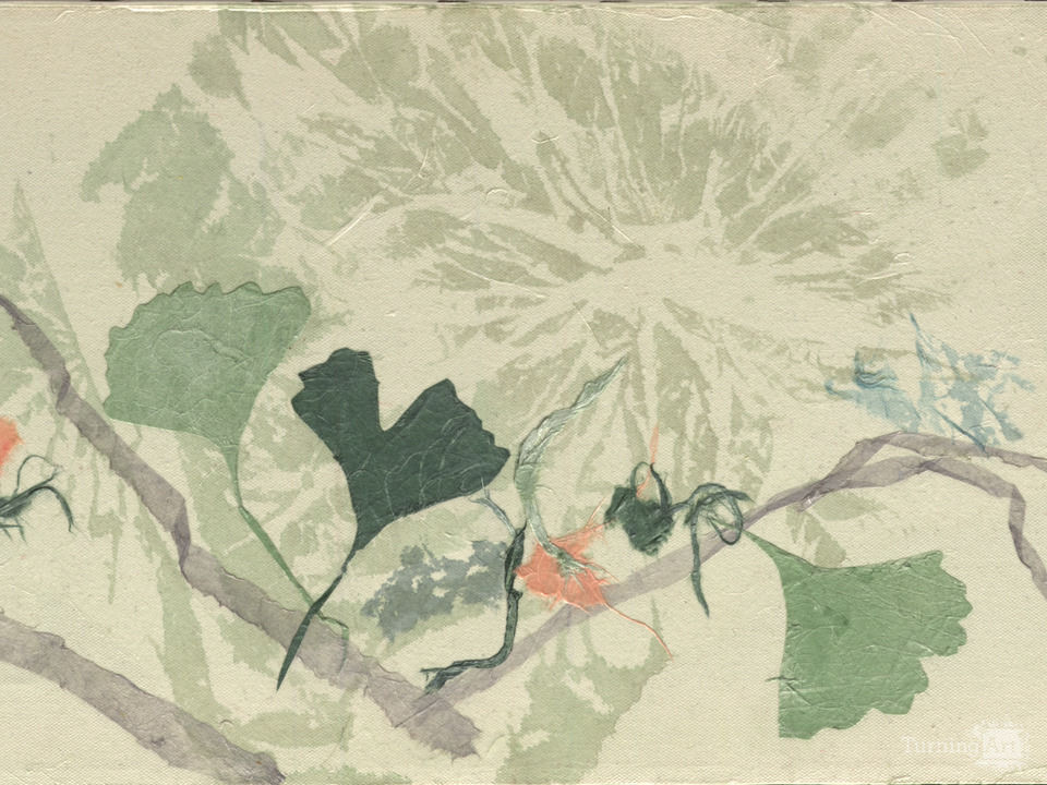Gingko Triptych    panel 1