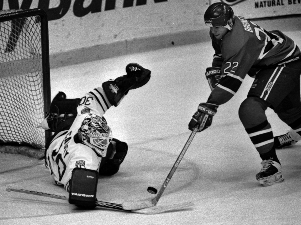 Bruins Goalie Jon Casey
