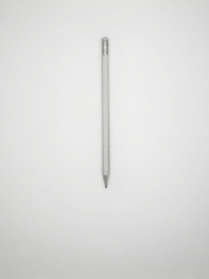 Pencil on a Blank Page