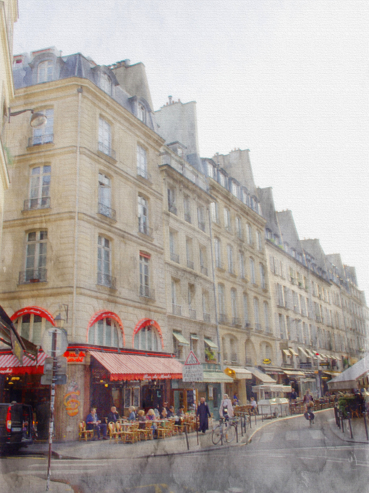Paris Street Scene