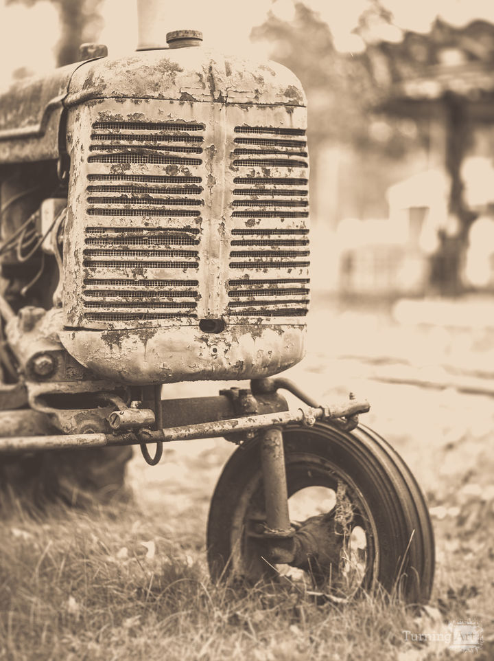 Vintage Farm Tractor Quechee Vermont