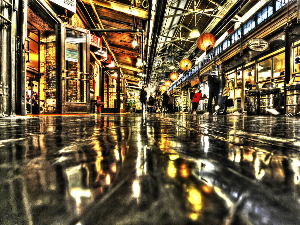 Chelsea market inside