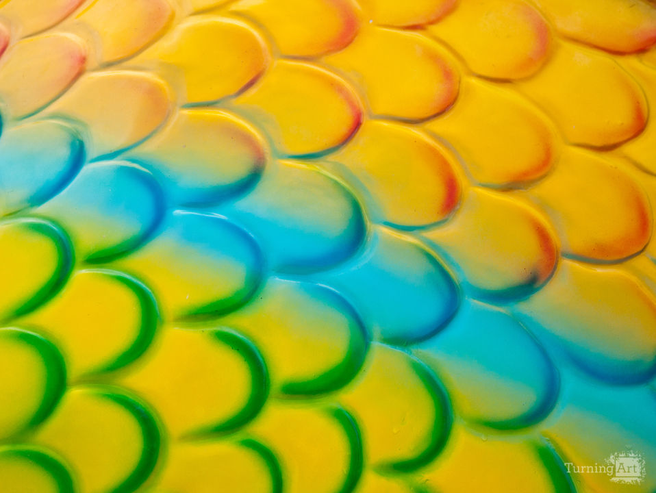 Colorful Fish Scales
