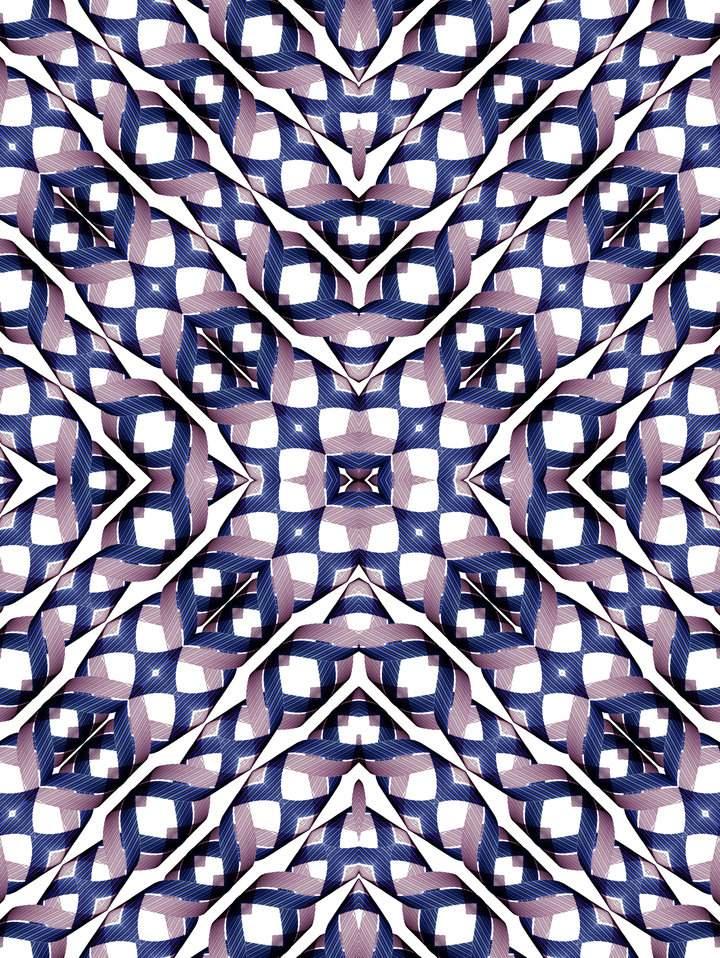 Bay Bridge Light Painting Pattern #1`