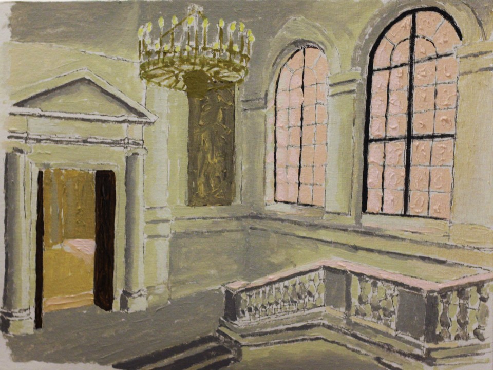 Harvard Series: Widener Library Entrance