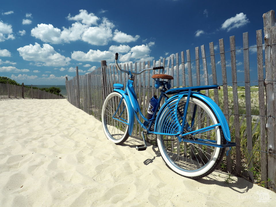 The Old Blue Bike Heads to the Cape