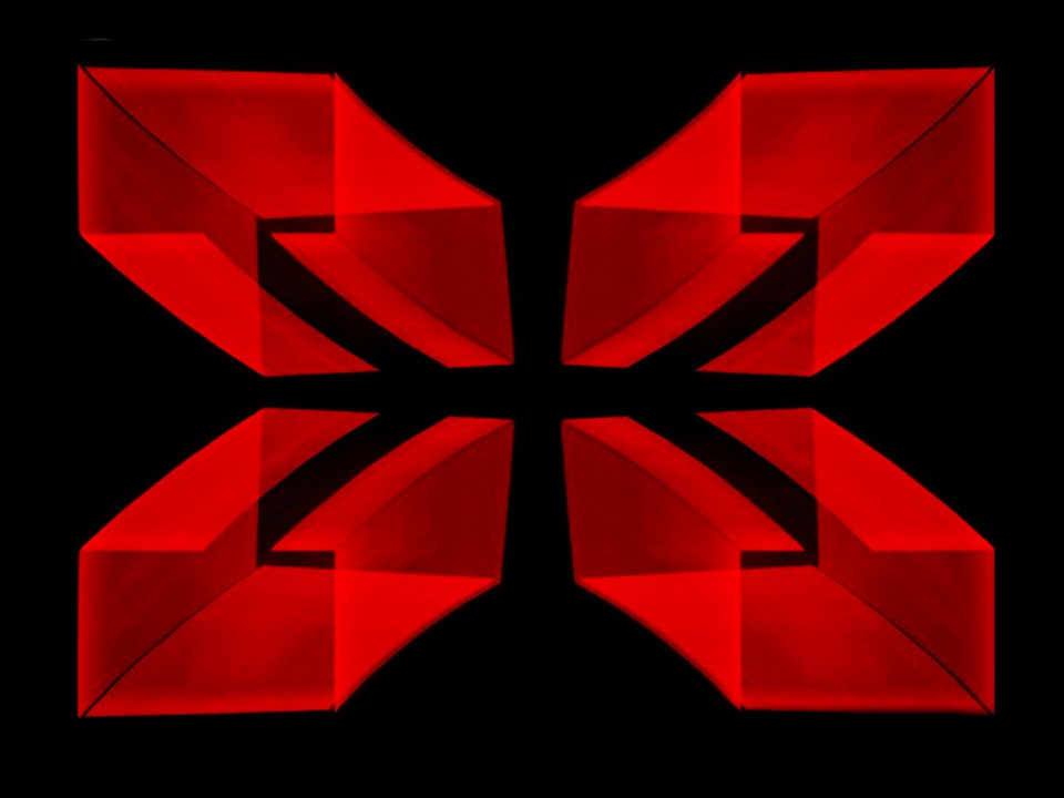 Red Neon Window Lights #2