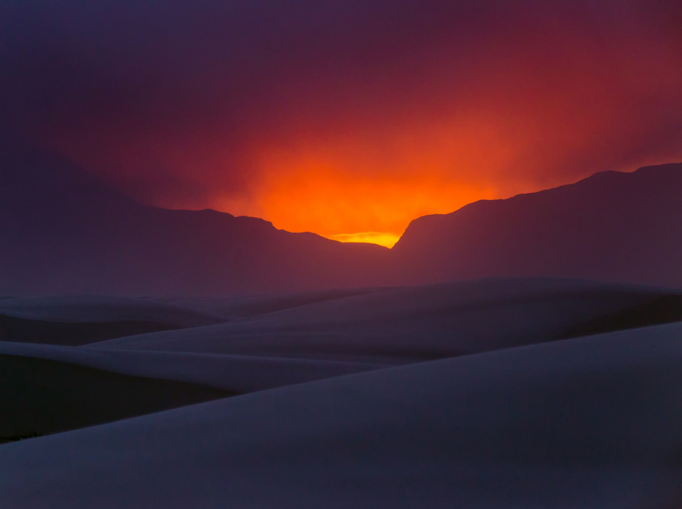 Desert Mountain Sunset