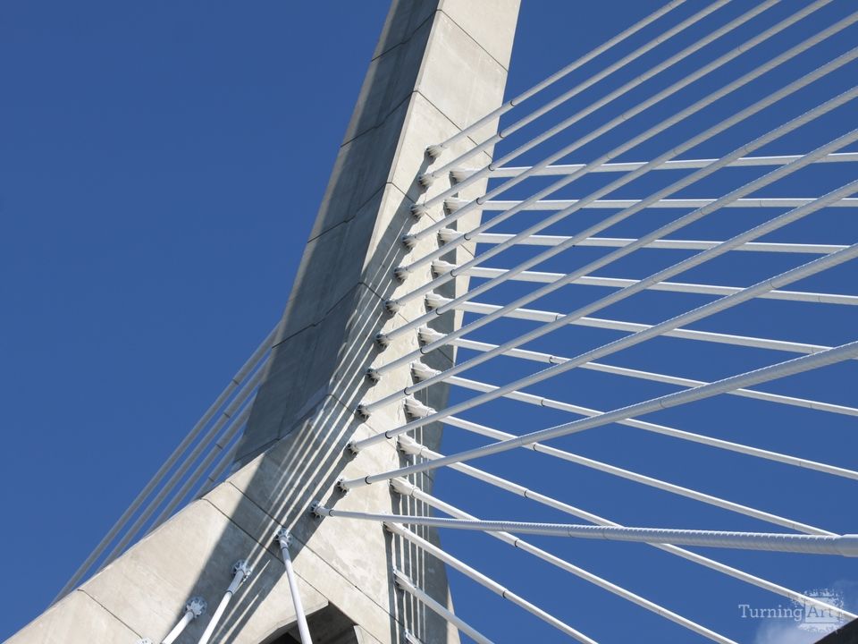 The leonard p zakim bunker hill memorial bridge